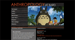 Desktop Screenshot of anthropology.bard.edu