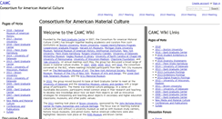 Desktop Screenshot of camc.wikis.bgc.bard.edu