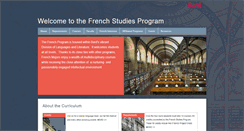 Desktop Screenshot of french.bard.edu