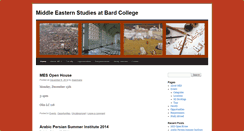 Desktop Screenshot of middleeastern.bard.edu