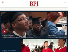Tablet Screenshot of bpi.bard.edu