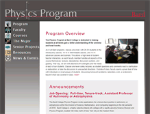 Tablet Screenshot of physics.bard.edu