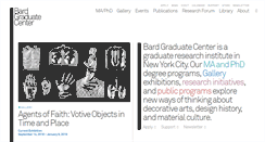 Desktop Screenshot of bgc.bard.edu