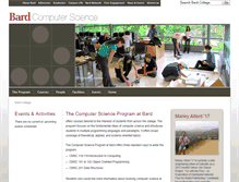 Tablet Screenshot of cs.bard.edu